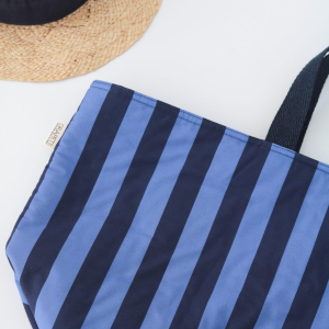 Bolso XL ‘BLUE STRIPES’